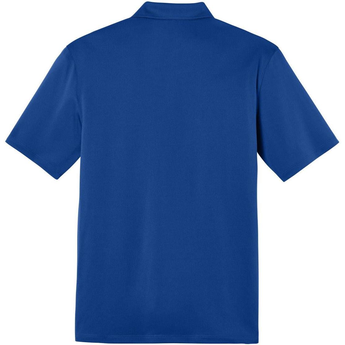 no-logo Port Authority Wearever Performance Pique Pocket Polo