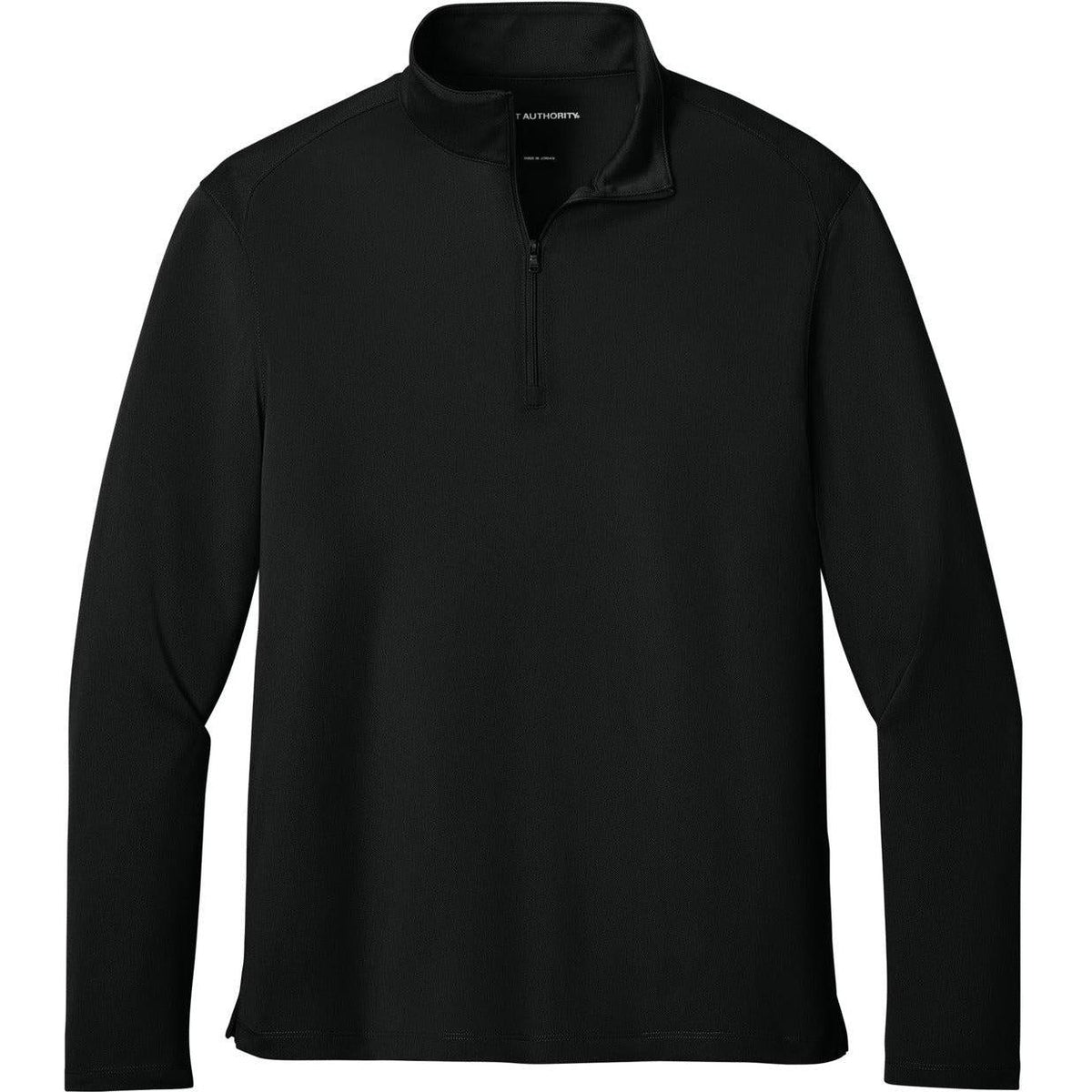 no-logo Port Authority Wearever Performance Pique 1/4-Zip