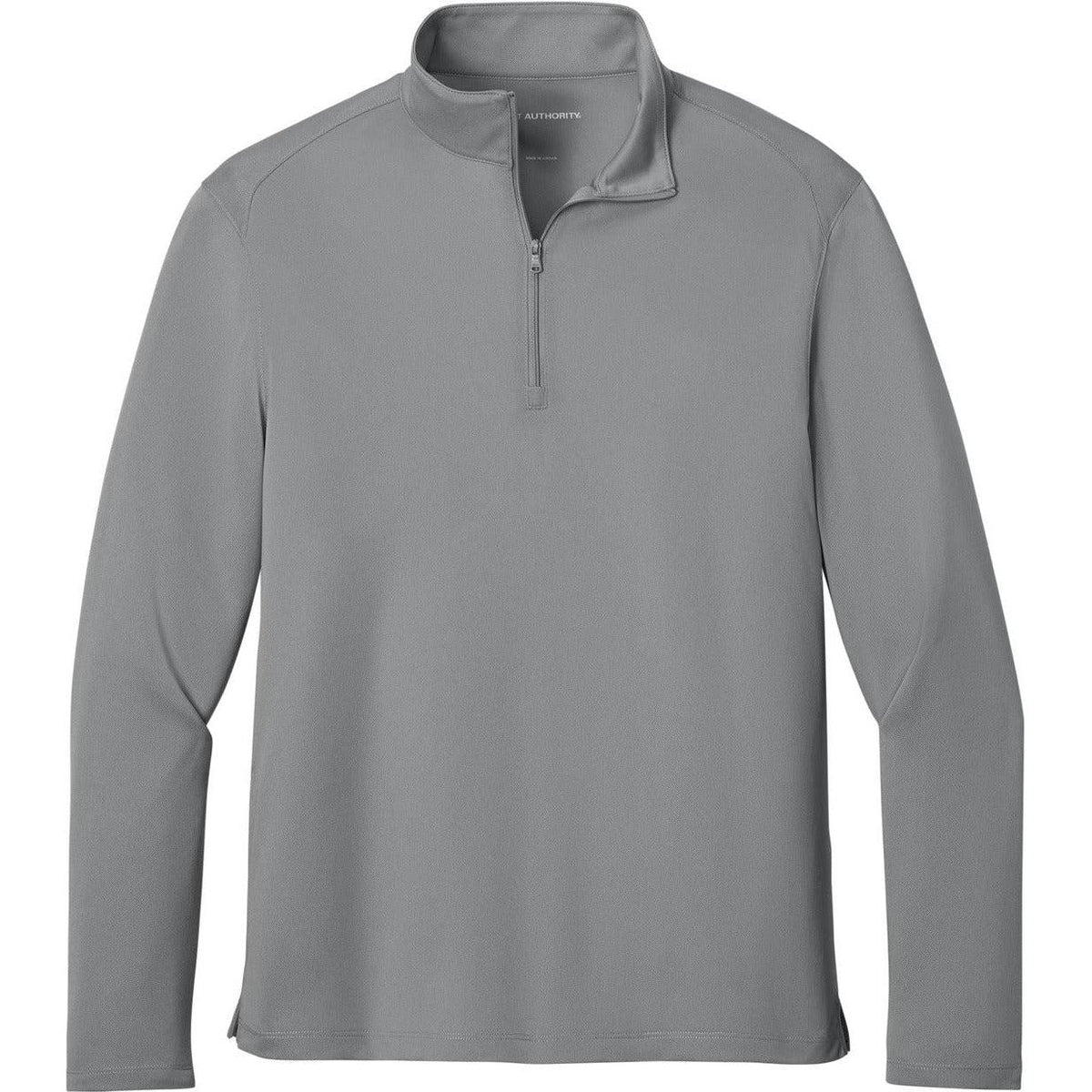 no-logo Port Authority Wearever Performance Pique 1/4-Zip