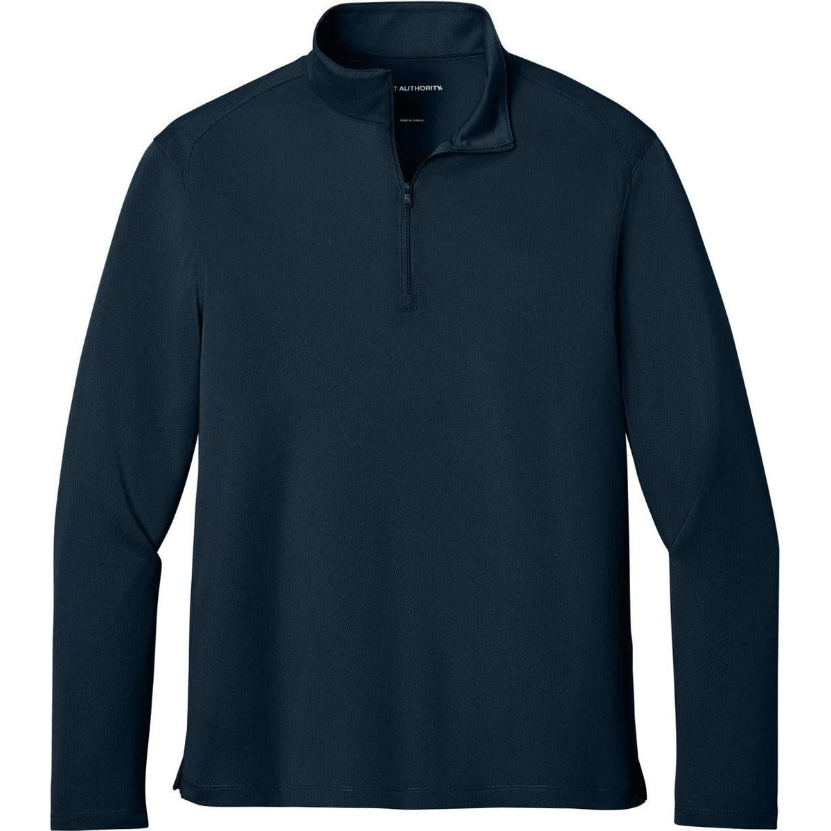 no-logo Port Authority Wearever Performance Pique 1/4-Zip