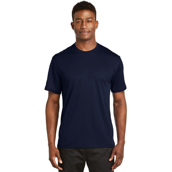 Sport-Tek K468 Dri-Mesh ® Short Sleeve T-Shirt–Steel (XS)