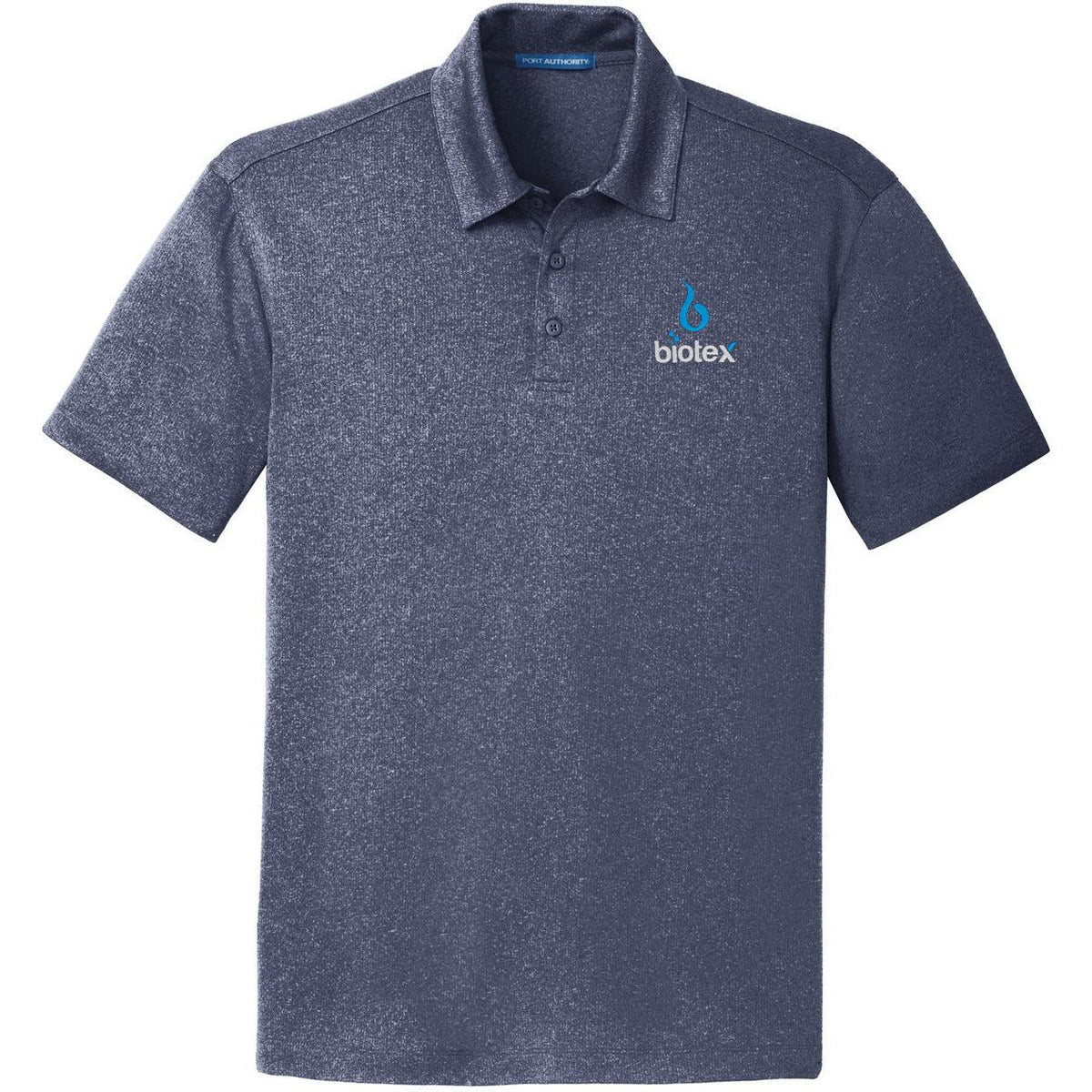 no-logo Port Authority Trace Heather Polo-Regular-Port Authority-Thread Logic