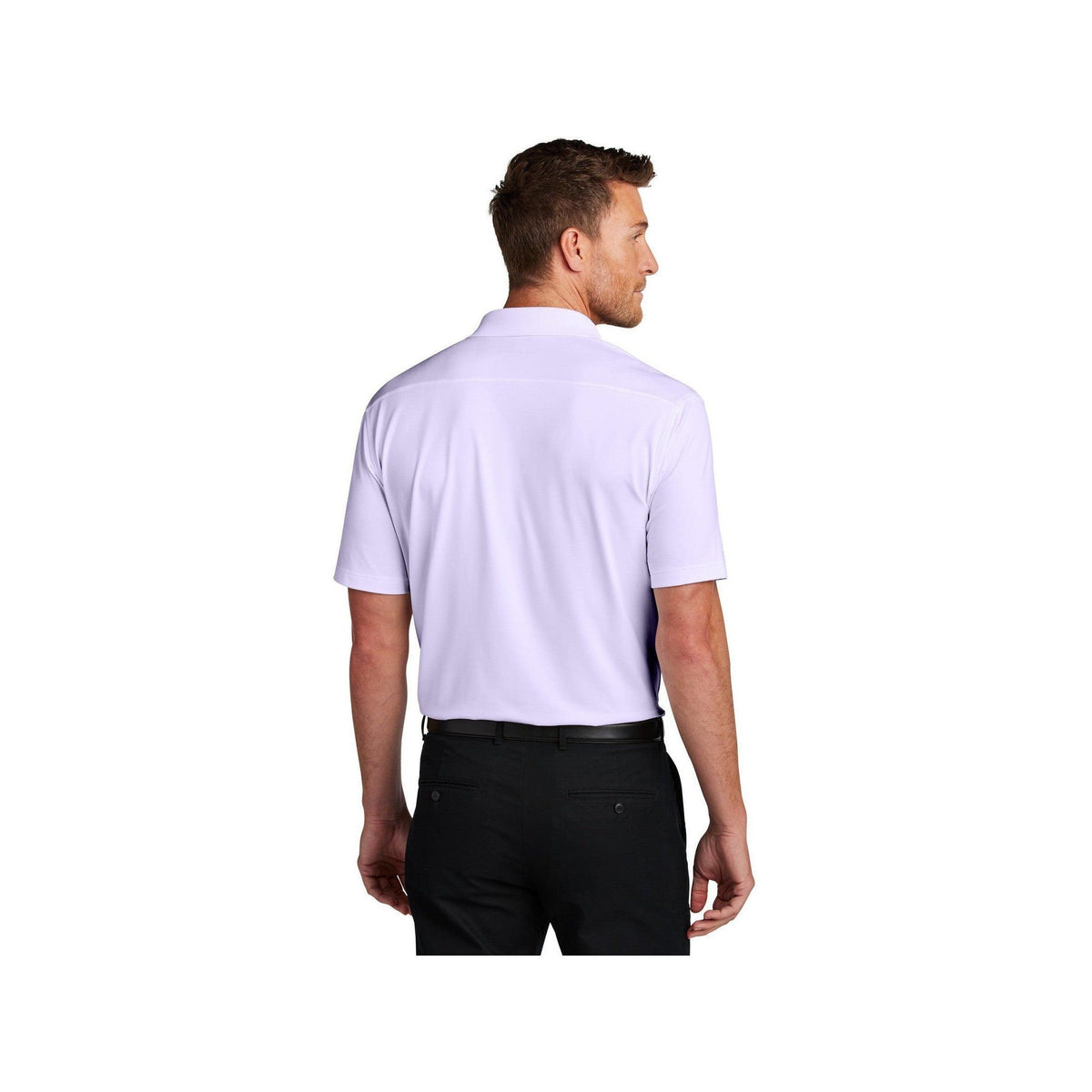 no-logo Port Authority City Stretch Flat Knit Polo-Port Authority-Thread Logic