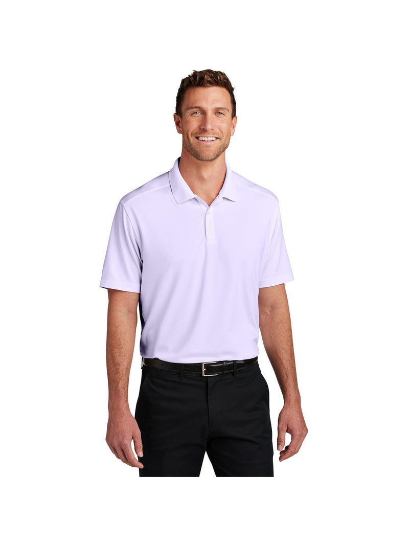 no-logo Port Authority City Stretch Flat Knit Polo-Port Authority-Thread Logic