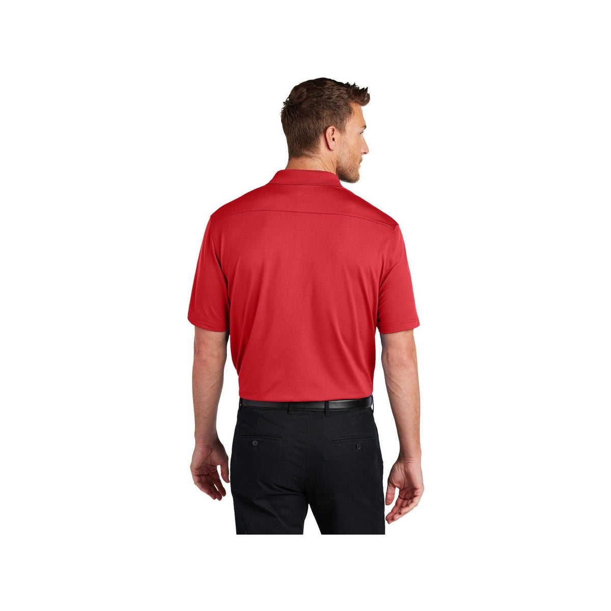 no-logo Port Authority City Stretch Flat Knit Polo-Port Authority-Thread Logic