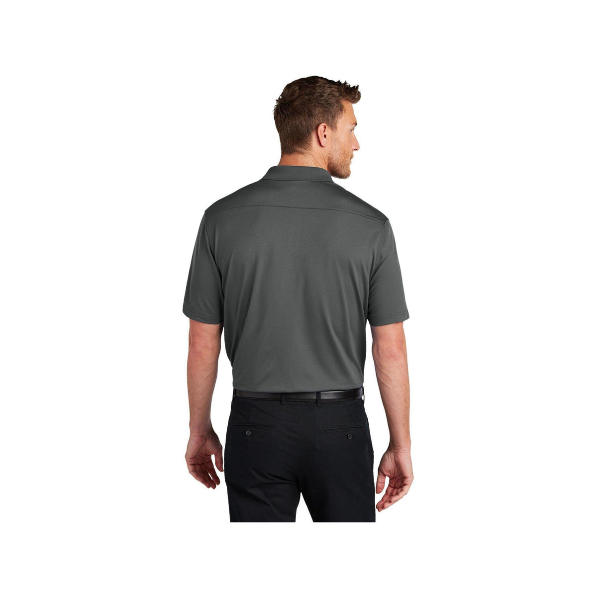 no-logo Port Authority City Stretch Flat Knit Polo-Port Authority-Thread Logic