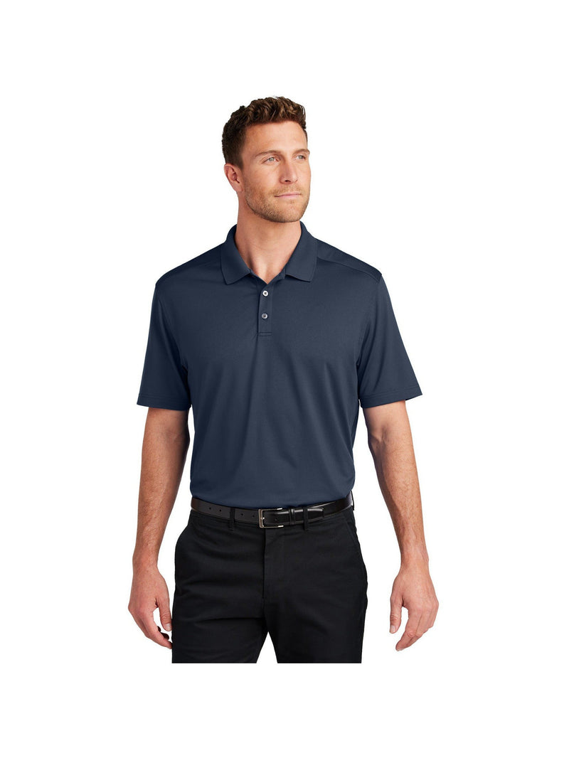 no-logo Port Authority City Stretch Flat Knit Polo-Port Authority-Thread Logic