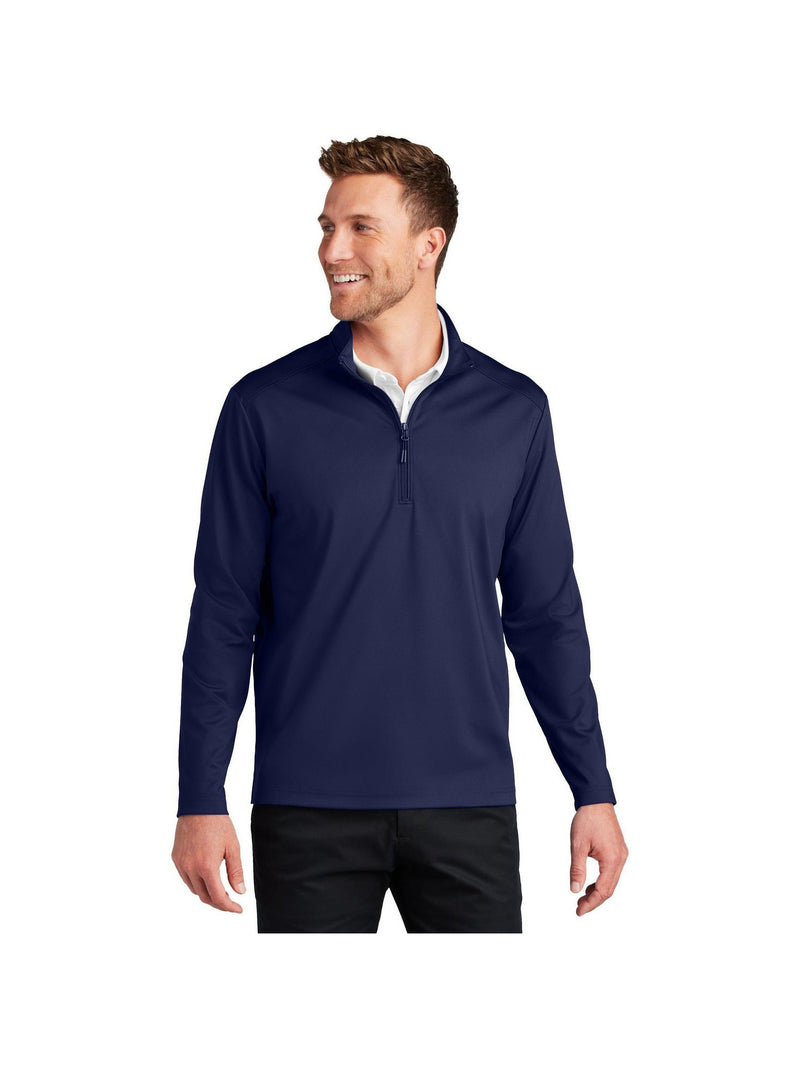 no-logo Port Authority C-FREE Double Knit 1/4-Zip-Port Authority-Thread Logic