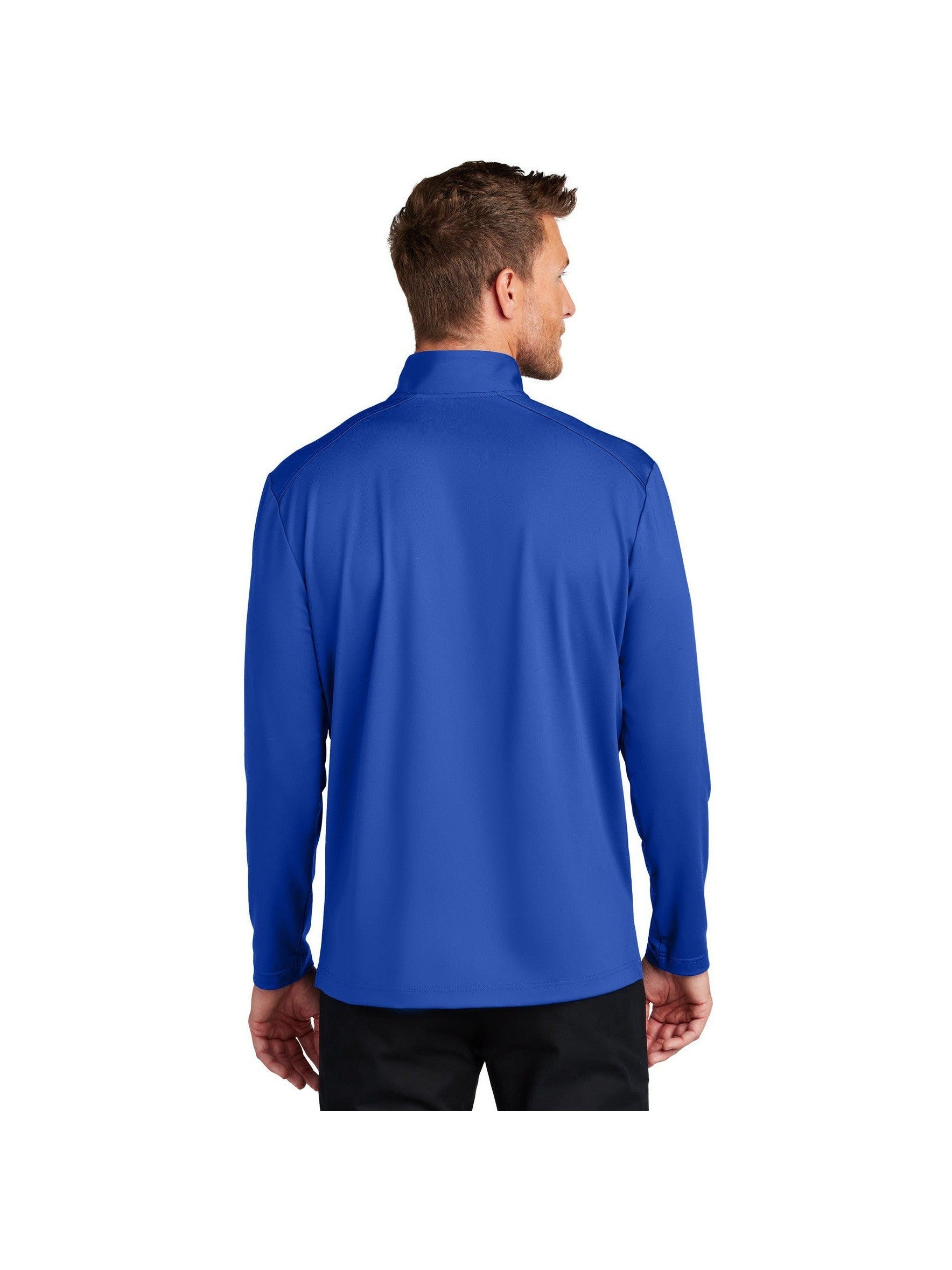 no-logo Port Authority C-FREE Double Knit 1/4-Zip-Port Authority-Thread Logic