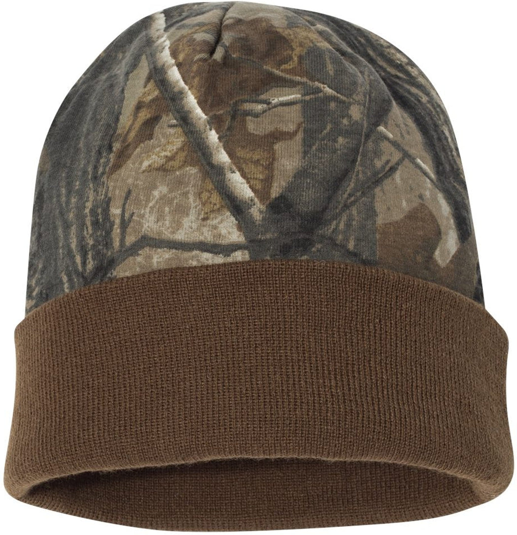 Kati 12" Camo Knit Beanie