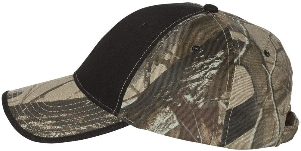 no-logo Kati Camo with Solid Front Cap-Headwear-Kati-Thread Logic 
