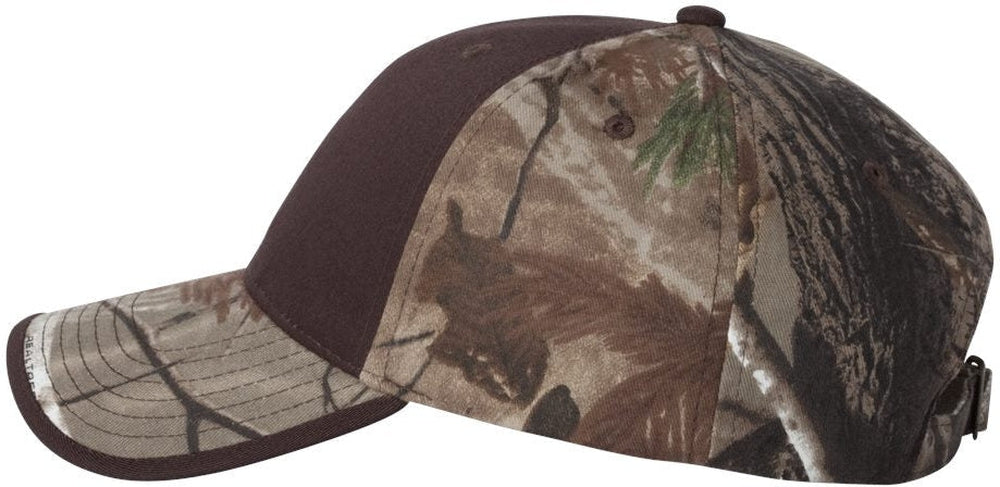 no-logo Kati Camo with Solid Front Cap-Headwear-Kati-Thread Logic 