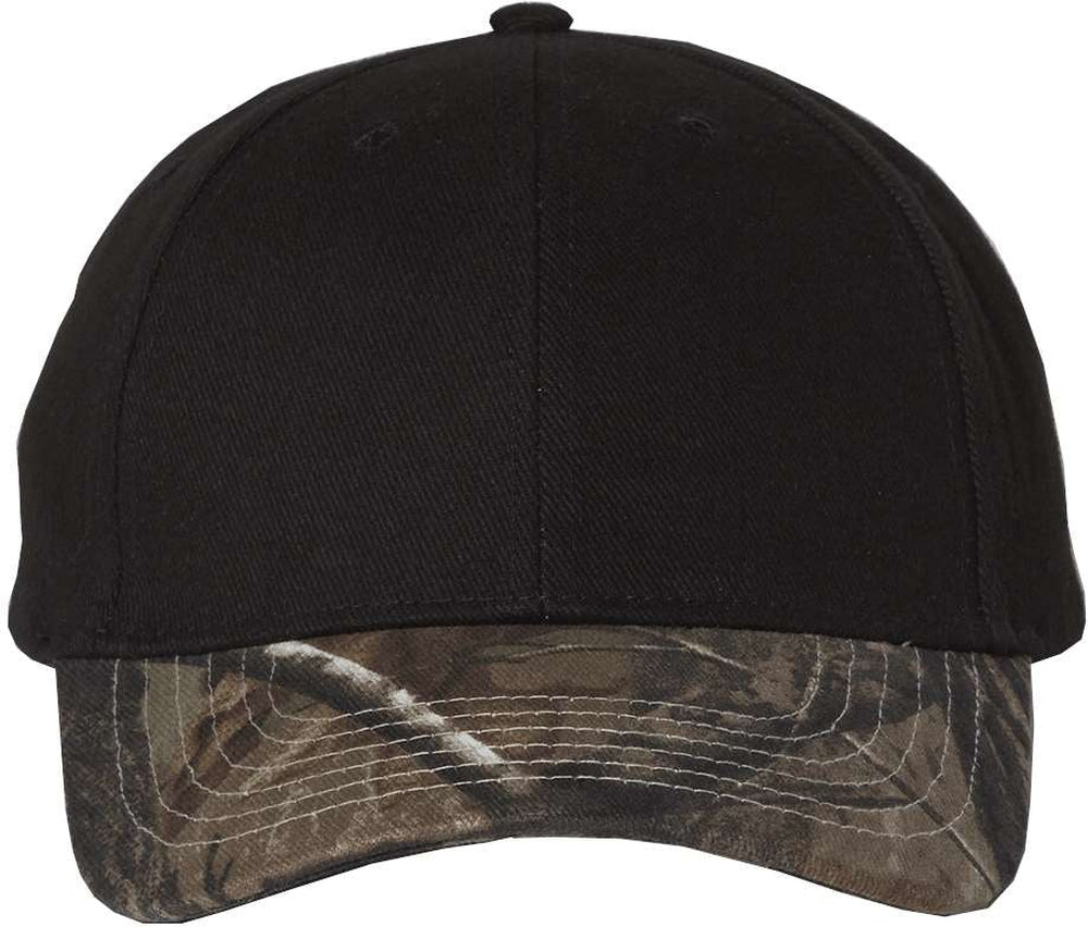 Kati Solid Crown with Camo Visor Cap