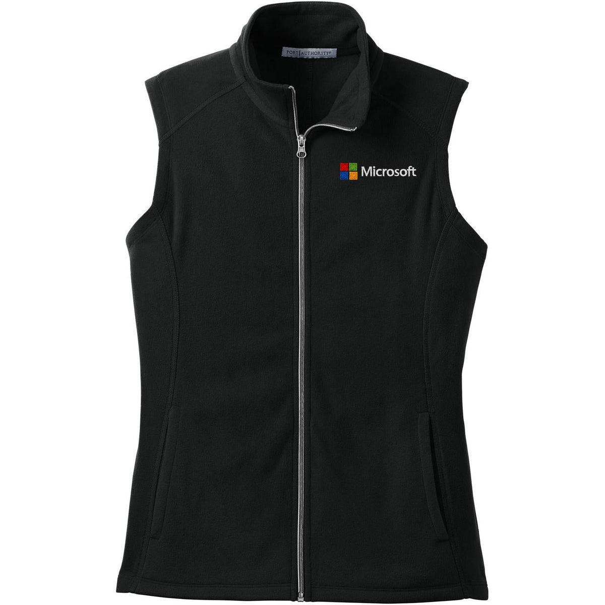 no-logo Port Authority Women's Microfleece Vest-Vests-Port Authority-Thread Logic