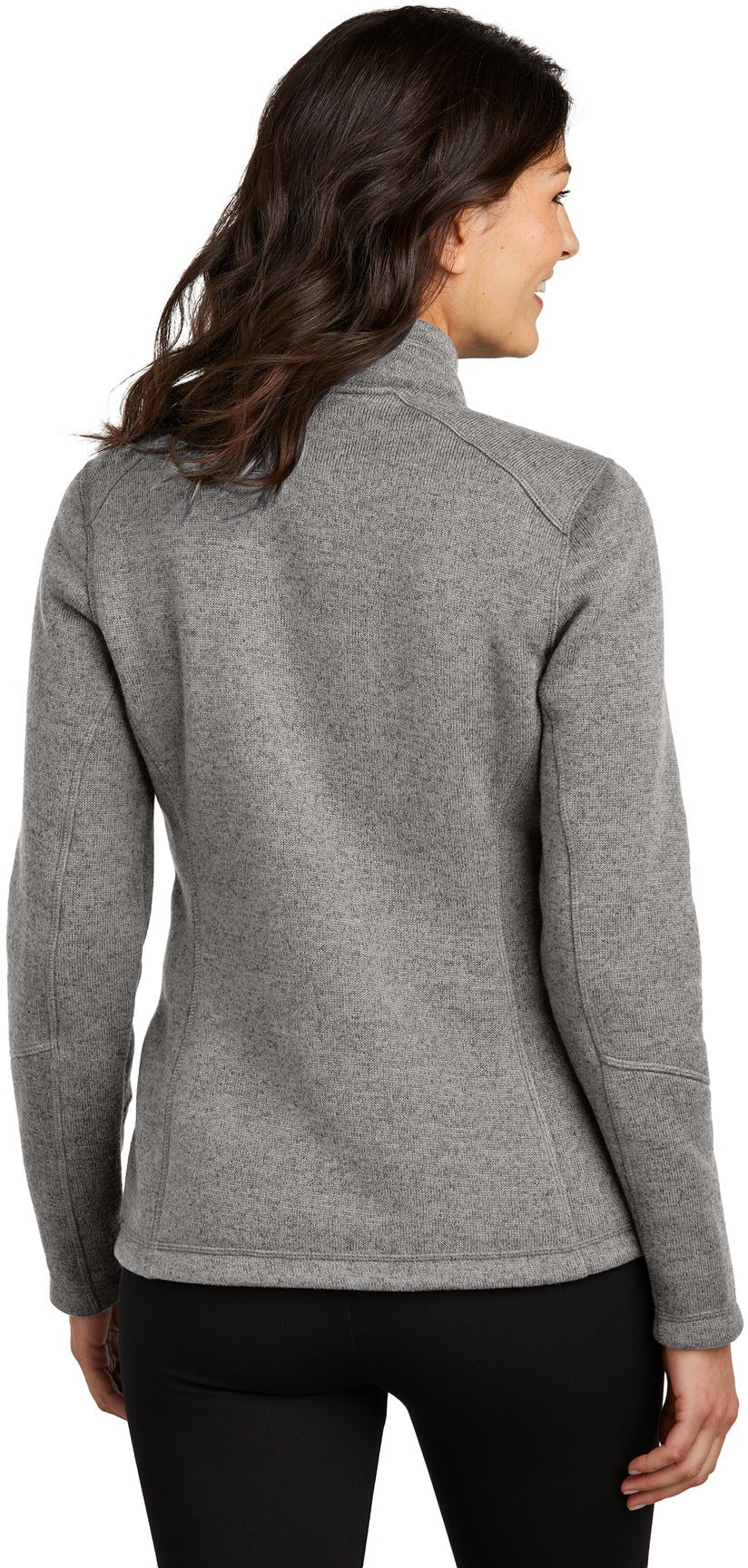 Port Authority® Ladies Arc Sweater Fleece Long Jacket – Publix