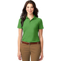 no-logo CLOSEOUT - Port Authority Ladies Stain-Resistant Polo-Port Authority-Vine Green-XS-Thread Logic