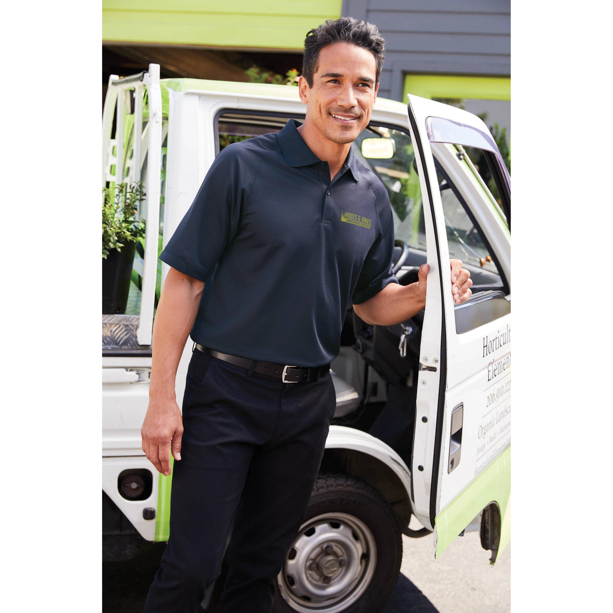 no-logo Port Authority Dry Zone Ottoman Polo Shirt-Regular-Port Authority-Thread Logic