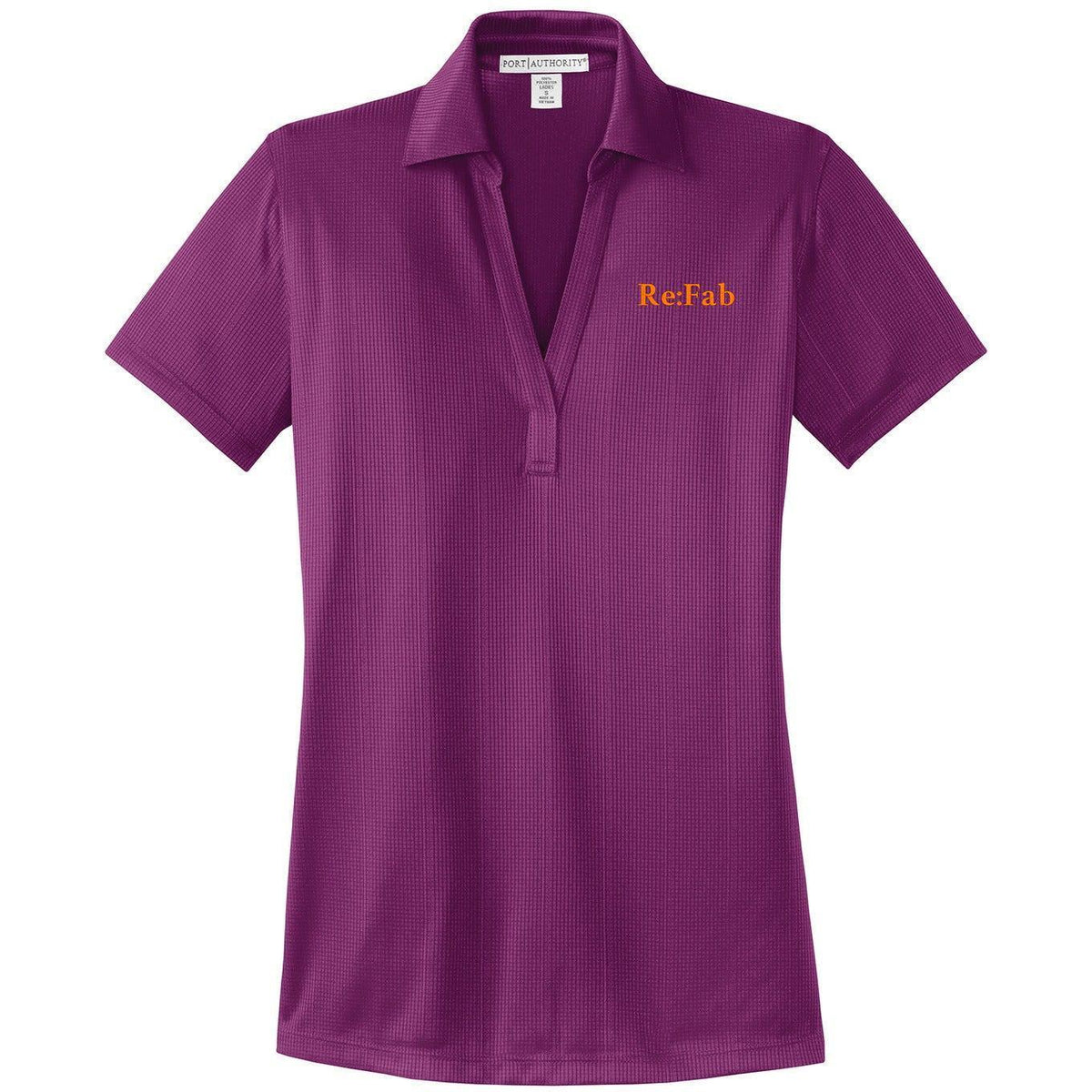 no-logo Port Authority Women's Fine Jacquard Polo-Regular-Port Authority-Thread Logic