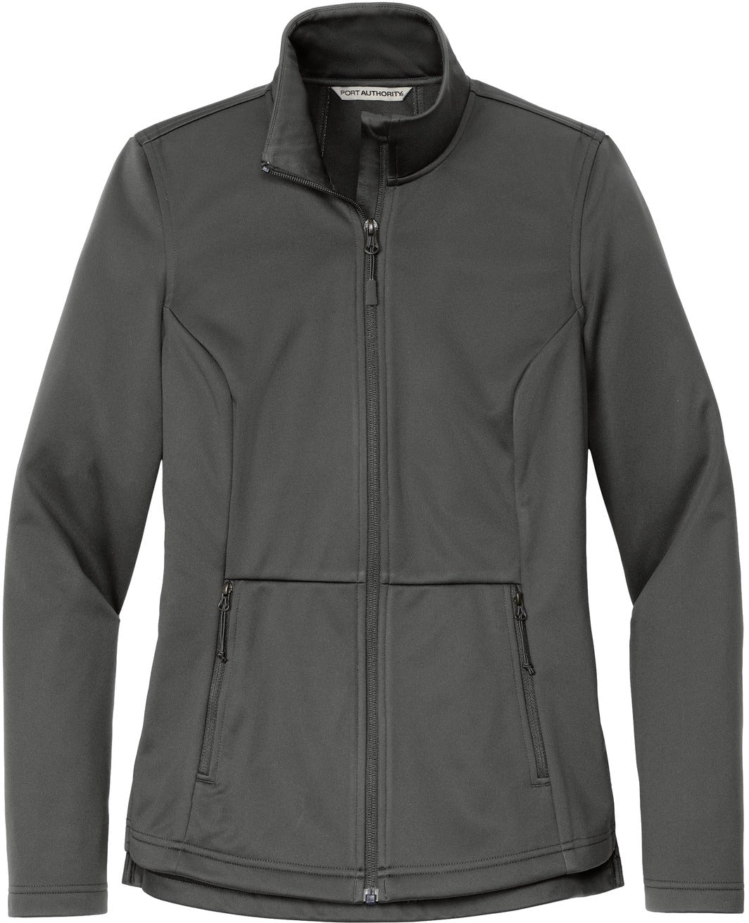 Port Authority Ladies Flexshell Jacket with custom logo embroidery ...