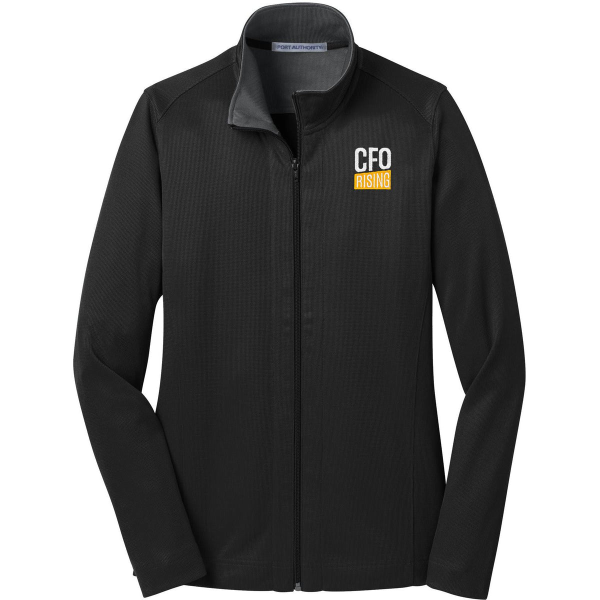 no-logo Port Authority Women's Heavyweight Vertical Texture Full-Zip-Regular-Port Authority-Thread Logic