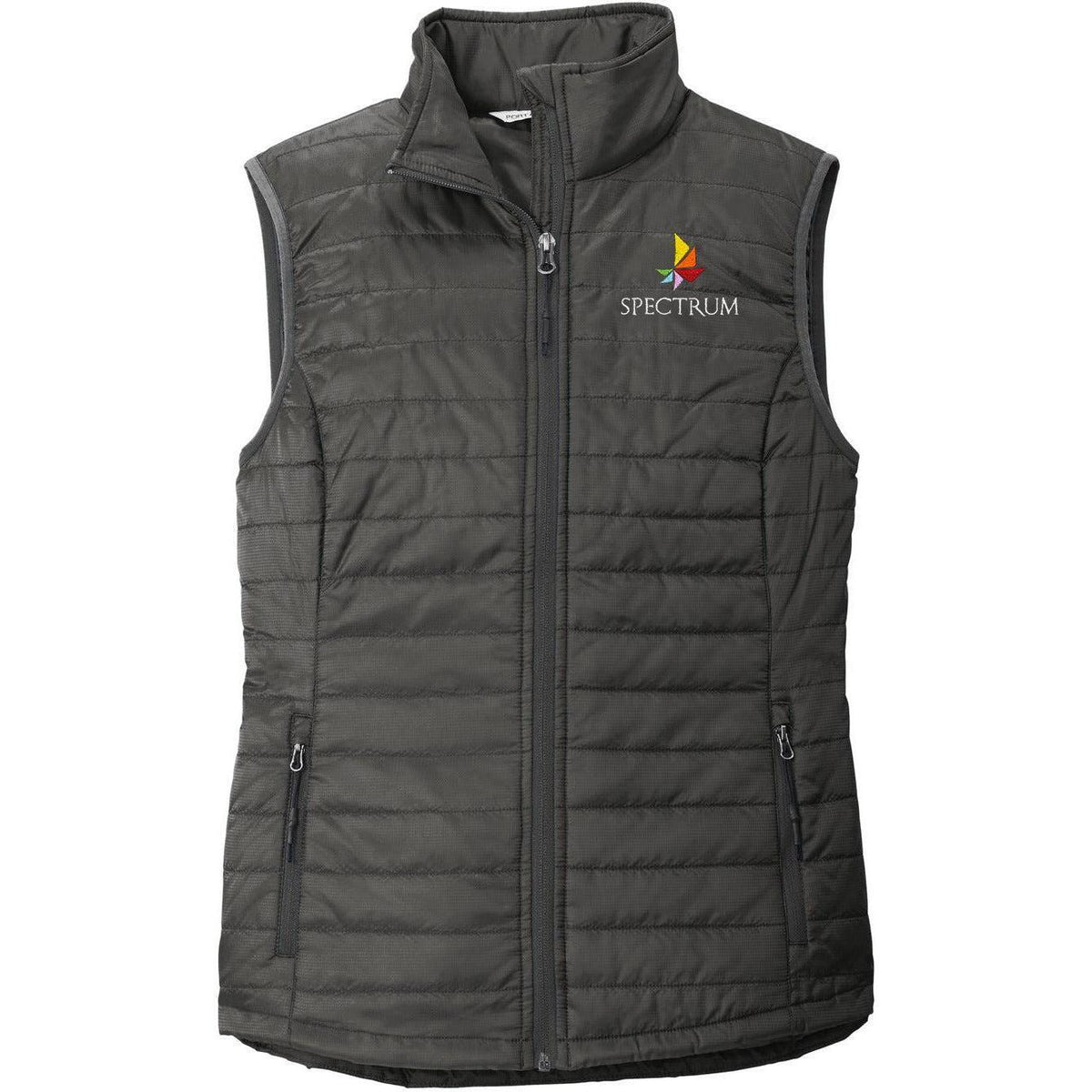 no-logo Port Authority Women's Packable Puffy Vest-Regular-Port Authority-Thread Logic