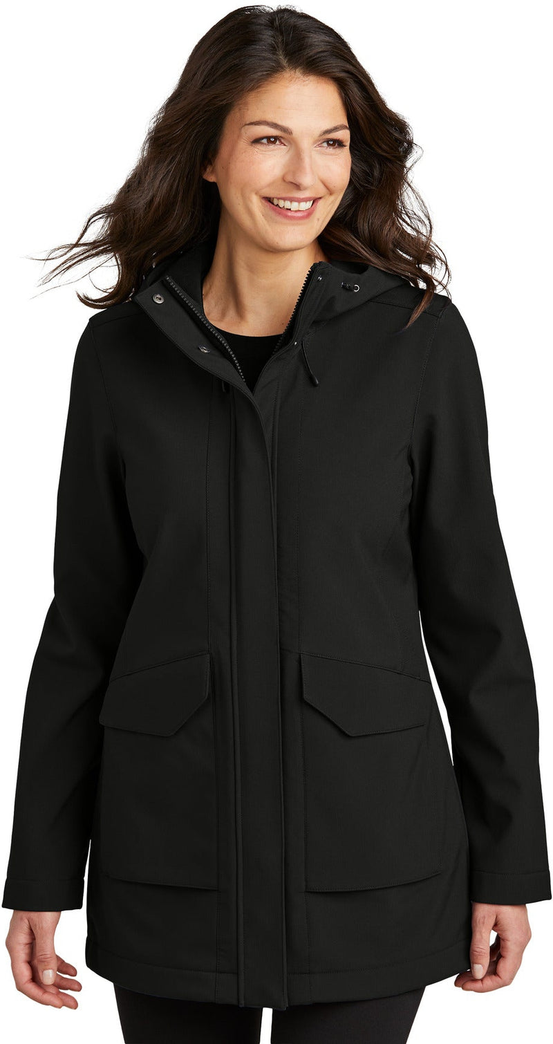 no-logo Port Authority Ladies Collective Outer Soft Shell Parka-Port Authority-Thread Logic
