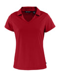Cutter & Buck Daybreak Eco Recycled Ladies V-neck Polo