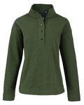 Cutter & Buck Hunts Point Eco Textured Fleece Recycled Ladies Snap Pullover