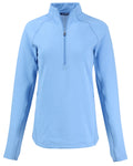 Cutter & Buck Peshastin Eco Fleece Recycled Ladies Half Zip Pullover