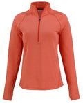 Cutter & Buck Peshastin Eco Fleece Recycled Ladies Half Zip Pullover