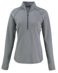 Cutter & Buck Peshastin Eco Fleece Recycled Ladies Half Zip Pullover