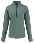 Cutter & Buck Peshastin Eco Fleece Recycled Ladies Half Zip Pullover