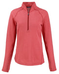 Cutter & Buck Peshastin Eco Fleece Recycled Ladies Half Zip Pullover