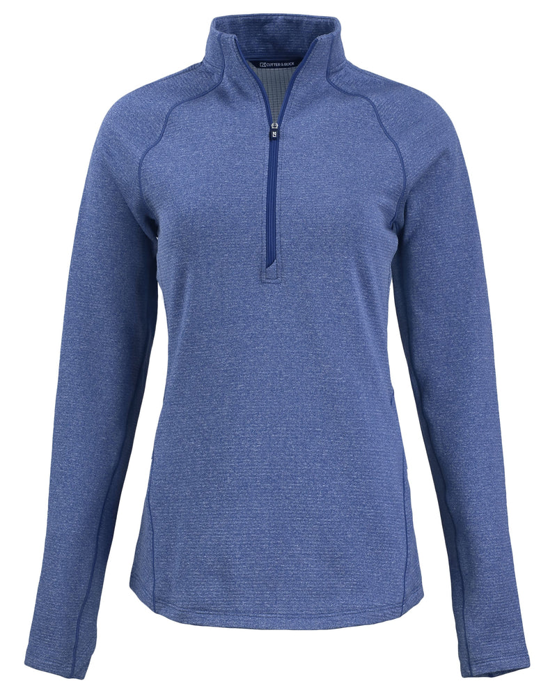 Cutter & Buck Peshastin Eco Fleece Recycled Ladies Half Zip Pullover