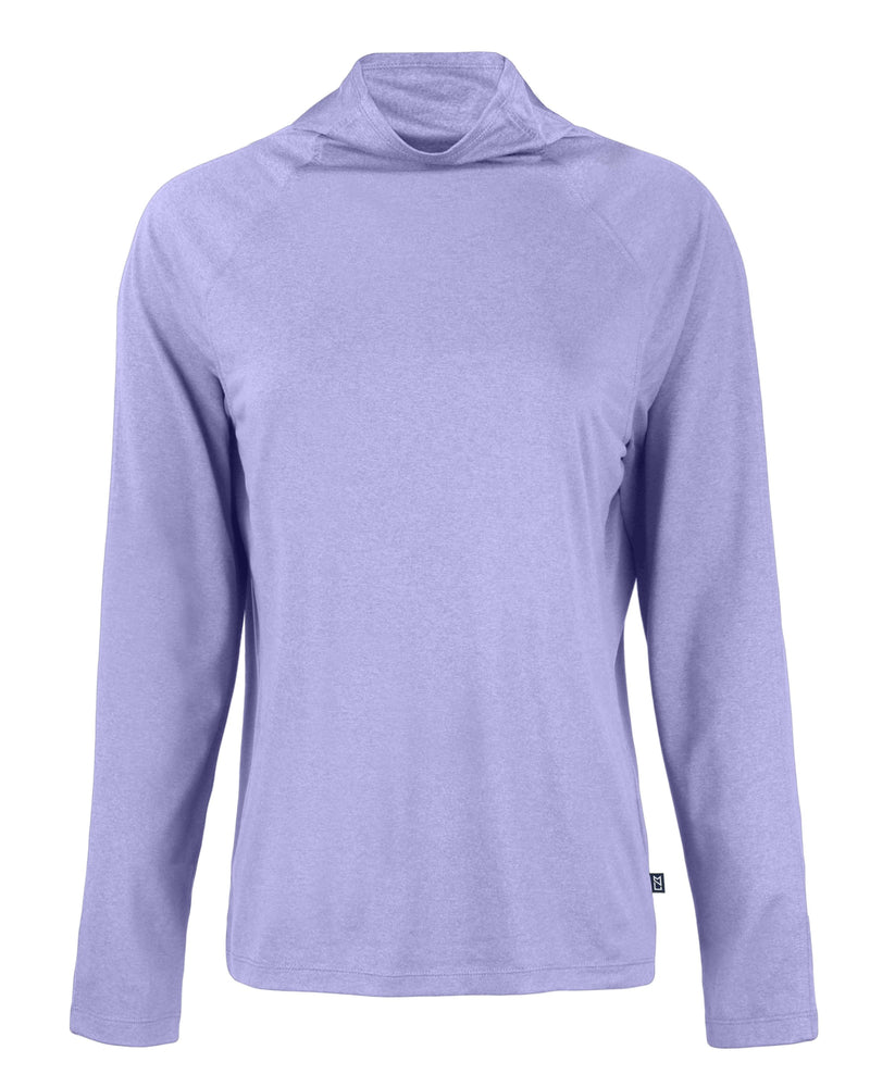 Cutter & Buck Coastline Epic Comfort Eco Recycled Ladies Funnel Neck