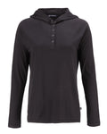 Cutter & Buck Coastline Epic Comfort Eco Recycled Ladies Hooded Shirt