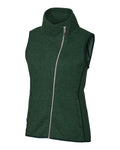 Cutter & Buck Mainsail Sweater-Knit Ladies Full Zip Vest