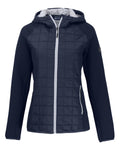 Cutter & Buck Rainier Primaloft Eco Ladies Full Zip Hybrid Jacket