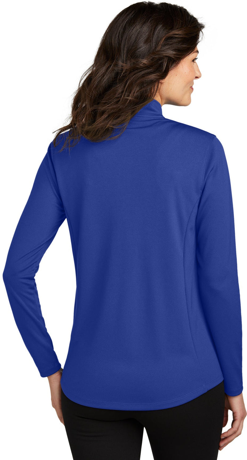 no-logo Port Authority Ladies Dry Zone UV Micro-Mesh 1/4-Zip-Port Authority-Thread Logic