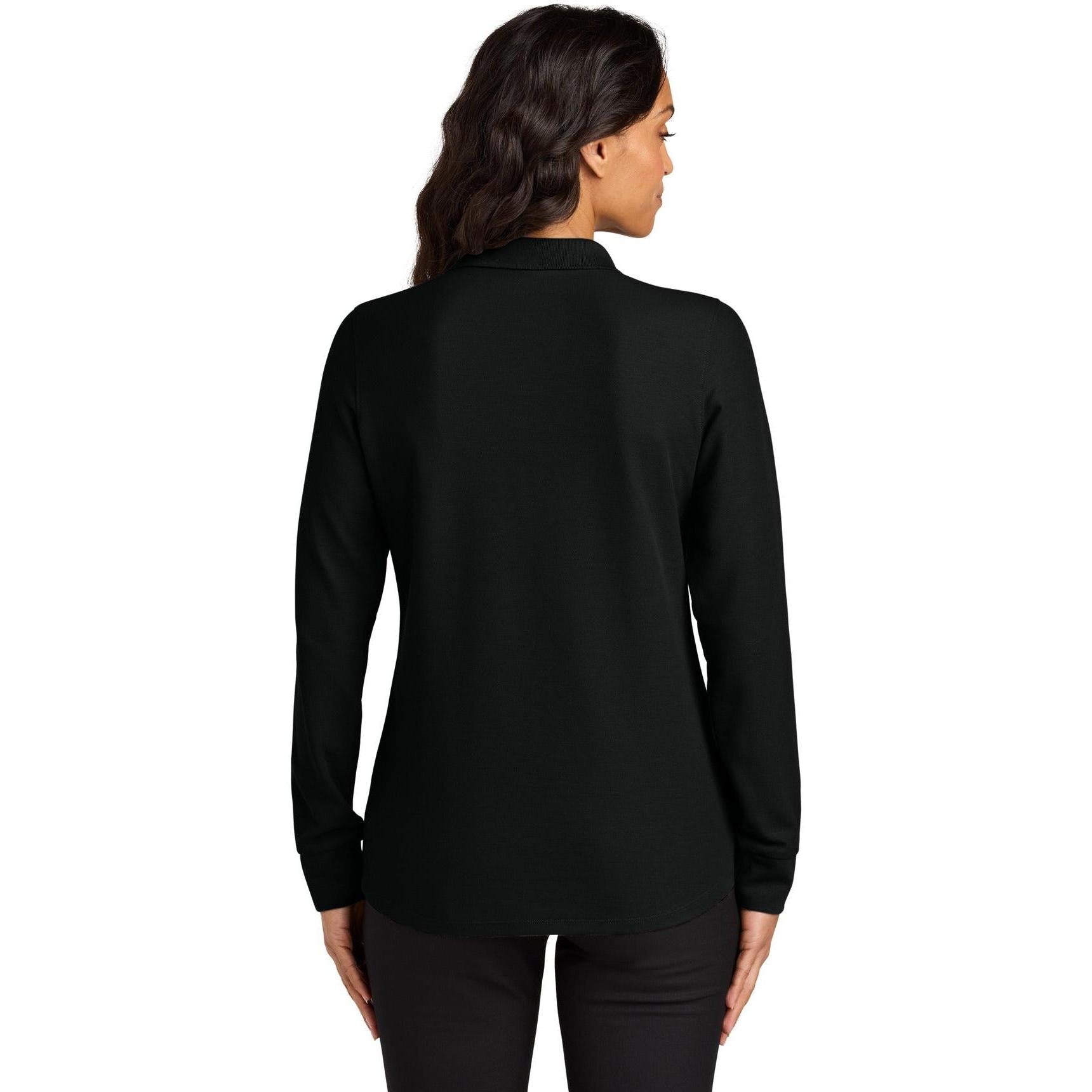 Port Authority Ladies Wearever Signature Pique Long Sleeve Polo