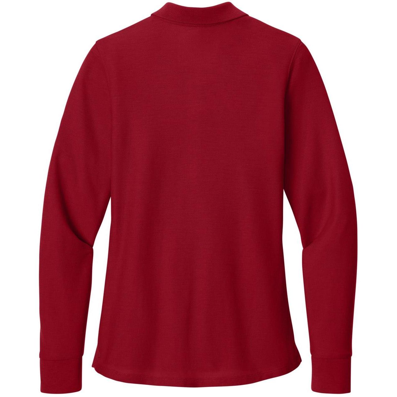Port Authority Ladies Wearever Signature Pique Long Sleeve Polo