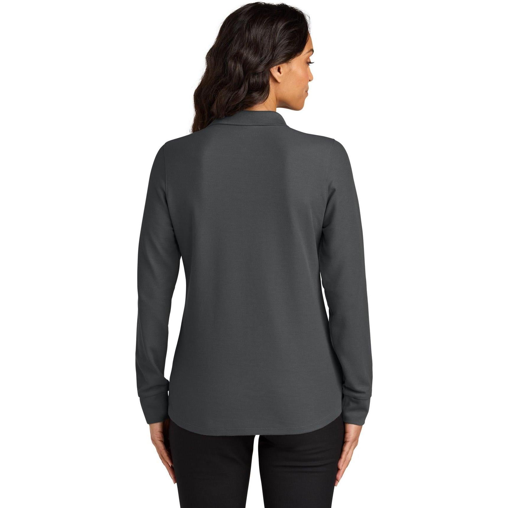 Port Authority Ladies Wearever Signature Pique Long Sleeve Polo