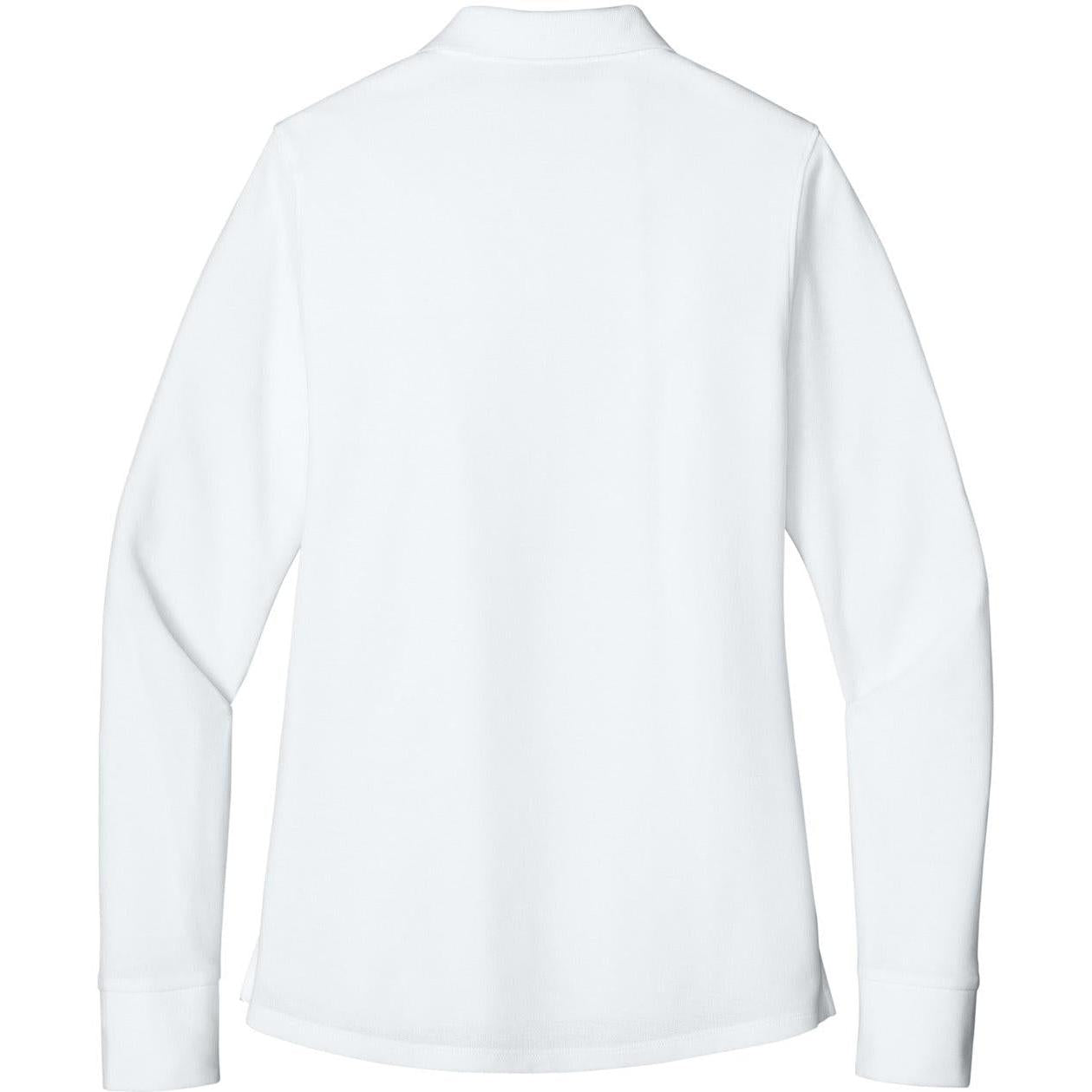 Port Authority Ladies Wearever Signature Pique Long Sleeve Polo