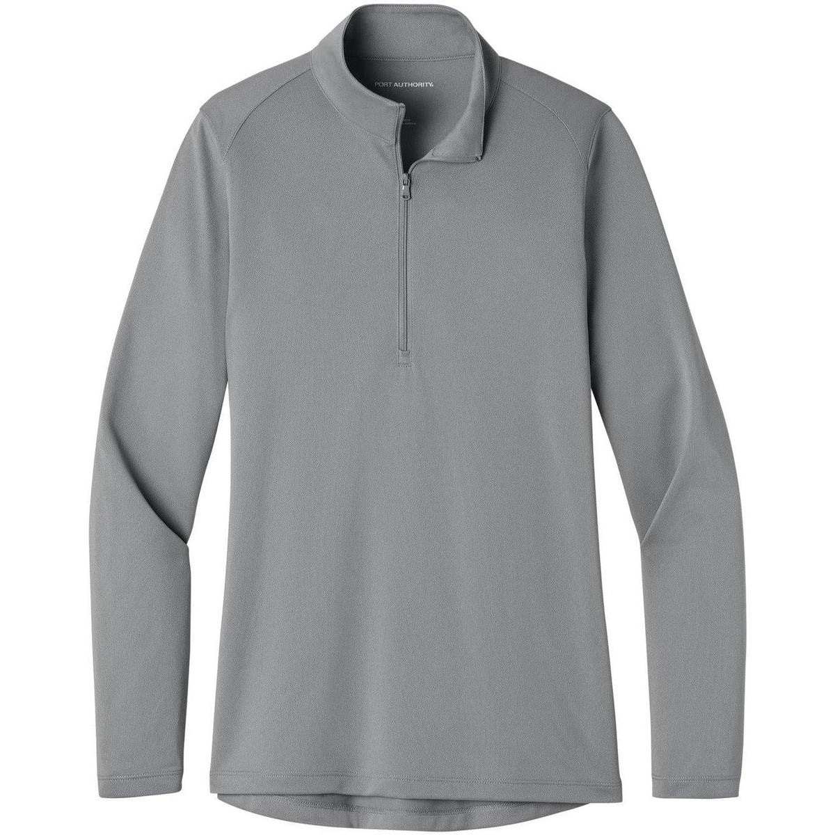 no-logo Port Authority Women's Wearever Performance Pique 1/4-Zip