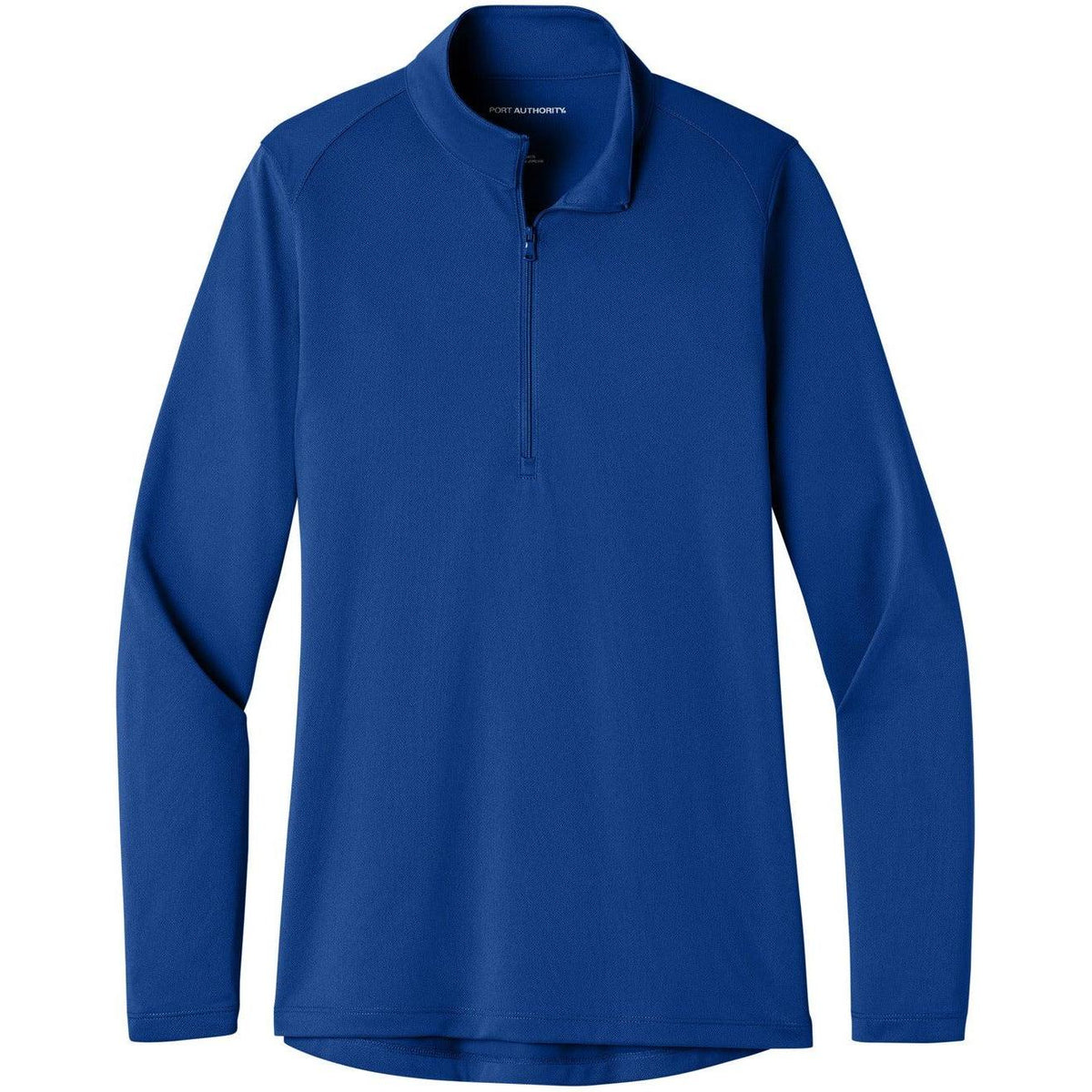 no-logo Port Authority Women's Wearever Performance Pique 1/4-Zip