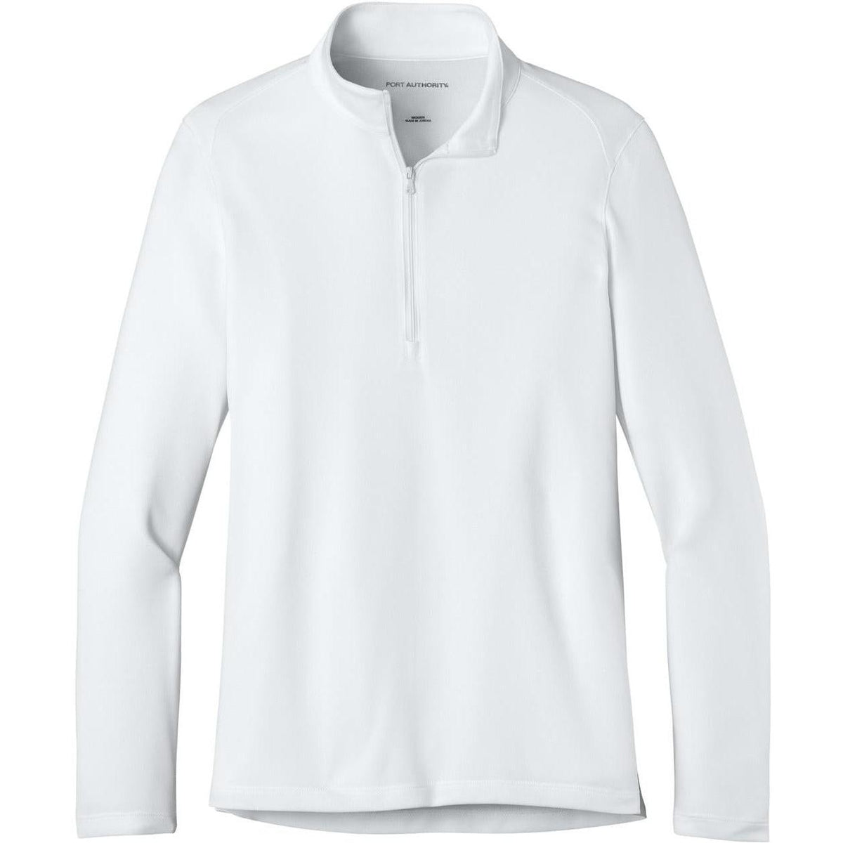 no-logo Port Authority Women's Wearever Performance Pique 1/4-Zip