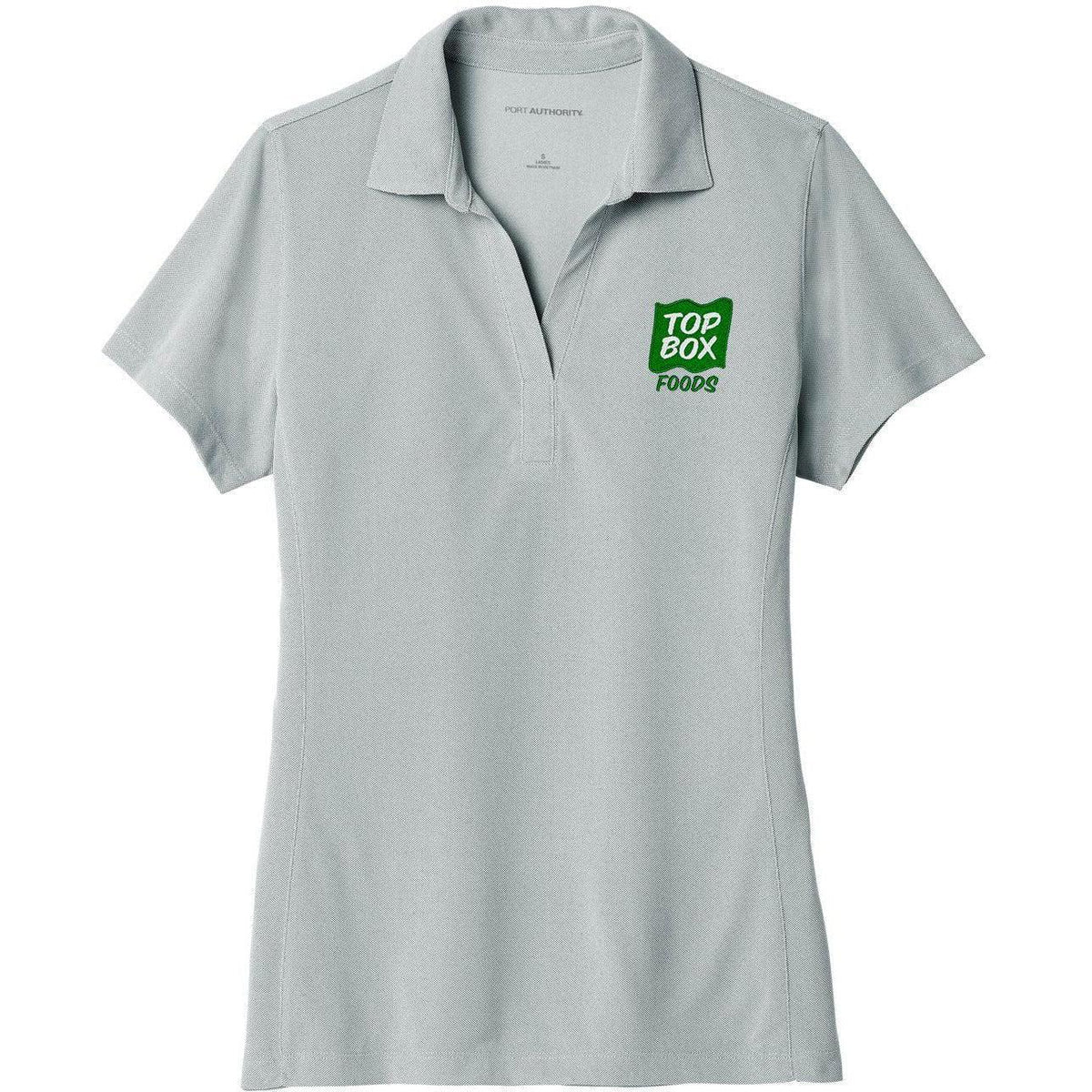 no-logo Port Authority Women's Poly Oxford Pique Polo-Active-Port Authority-Thread Logic