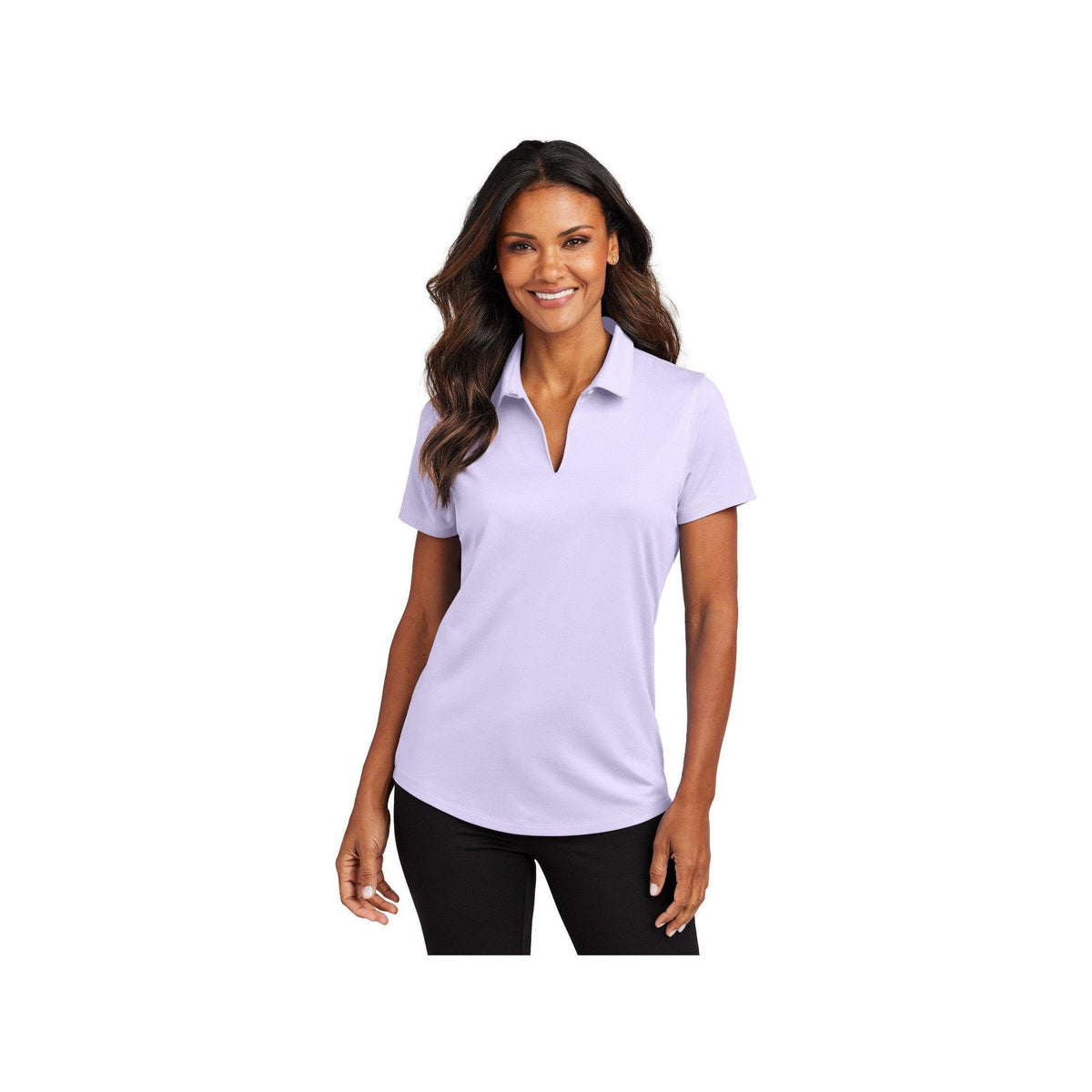 no-logo Port Authority Ladies City Stretch Polo-Port Authority-Thread Logic