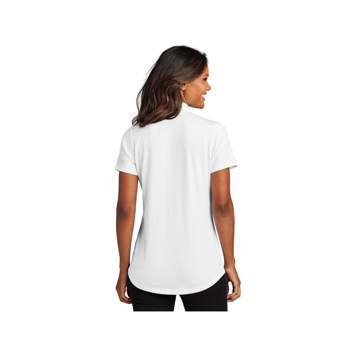 no-logo Port Authority Ladies City Stretch Polo-Port Authority-Thread Logic
