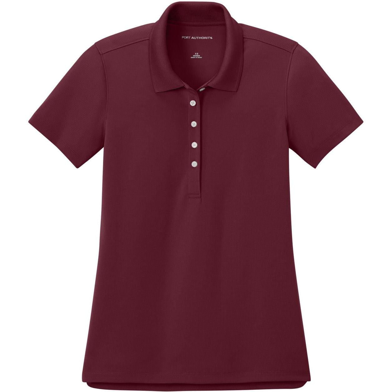 Port Authority Women's Dry Zone Stain-Release Grid Polo